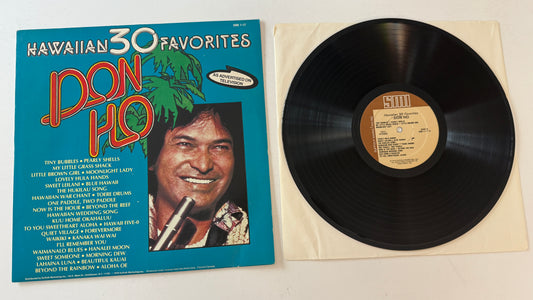 Don Ho Hawaiian 30 Favorites Used Vinyl LP VG+\VG+