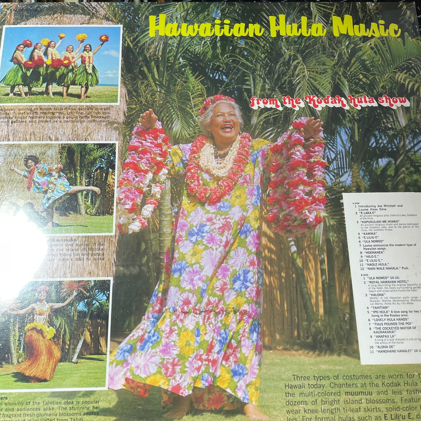 Various Hawaiian Hula Music From The Kodak Hula Show New Vinyl LP M\NM