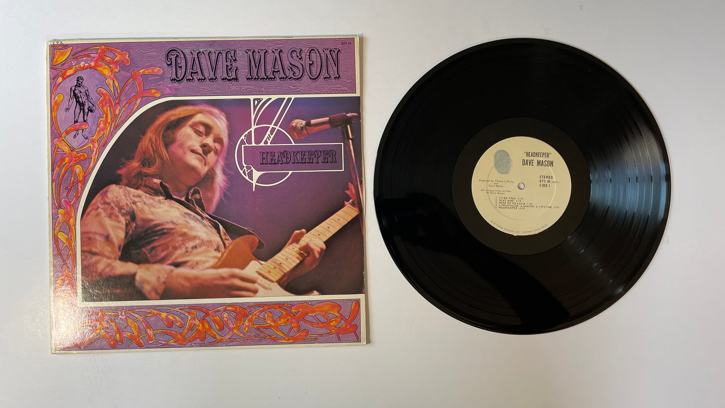Dave Mason Headkeeper Used Vinyl LP VG+\VG