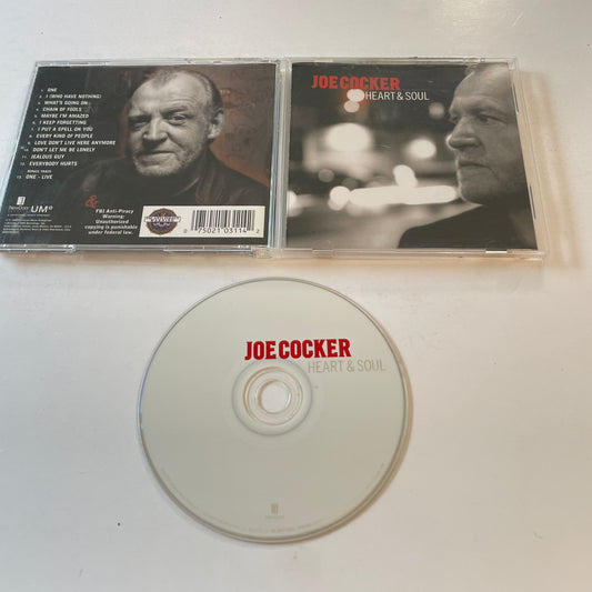 Joe Cocker Heart & Soul Used CD VG+\VG+