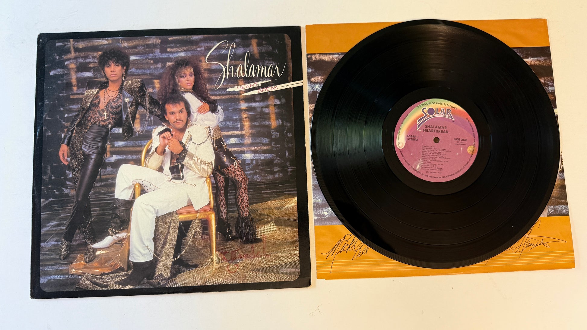 Shalamar Heartbreak Used Vinyl LP VG+\VG