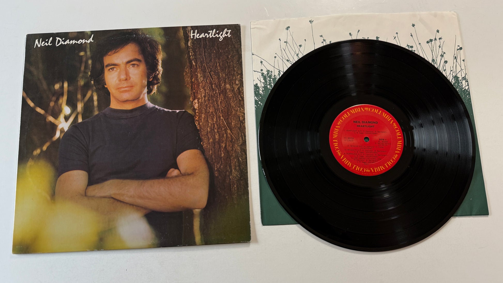 Neil Diamond Heartlight Used Vinyl LP VG+\VG