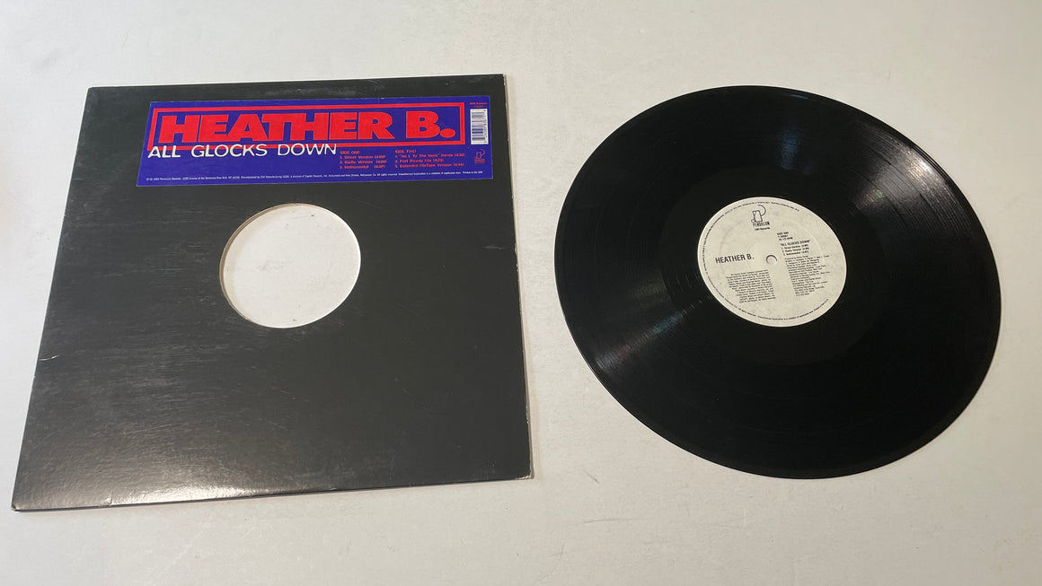 Heather B. All Glocks Down 12" Used Vinyl Single VG+\VG+
