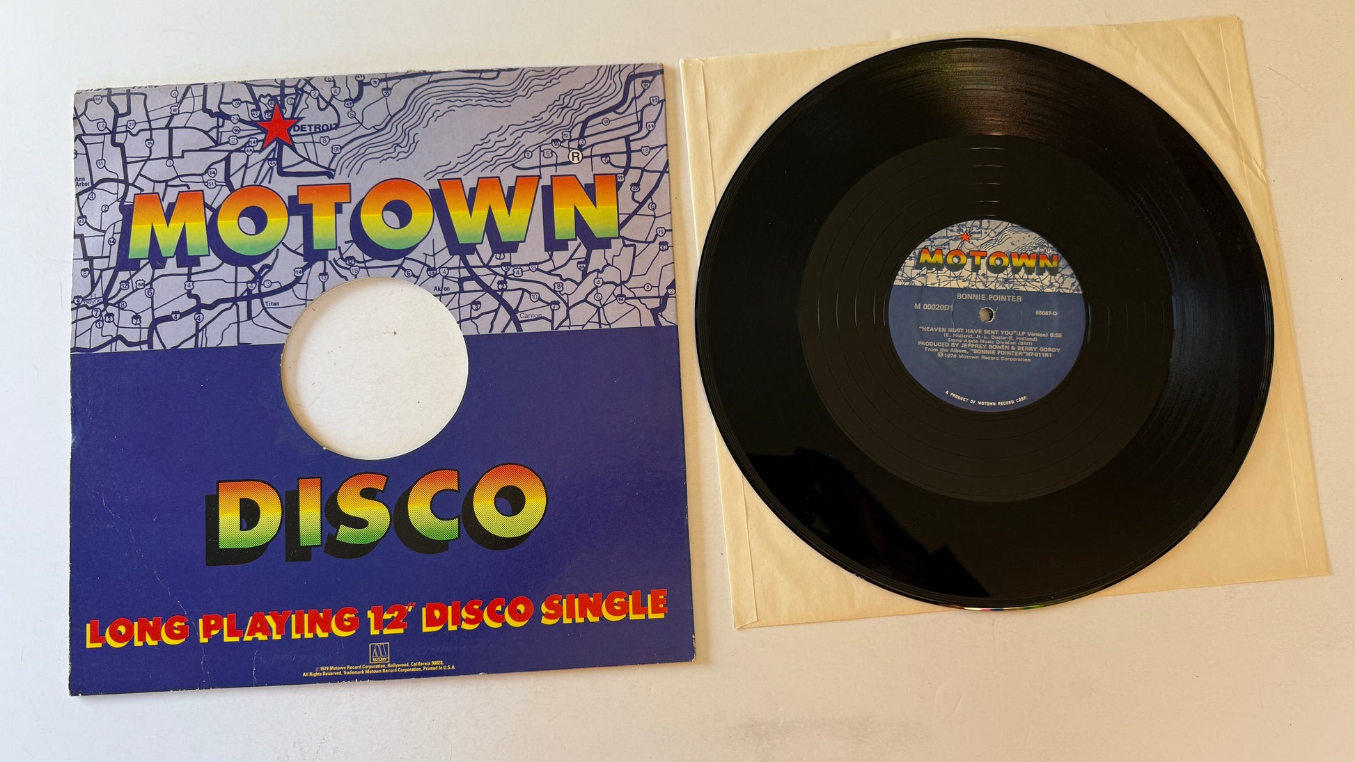 Bonnie Pointer Heaven Must Have Sent You Used Vinyl LP VG+\VG
