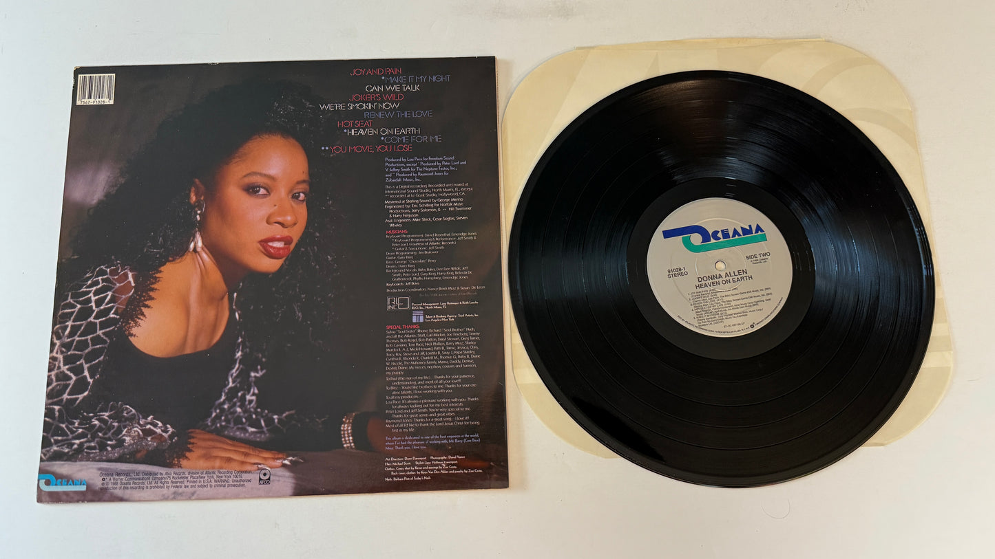 Donna Allen Heaven On Earth Used Vinyl LP VG+\VG+