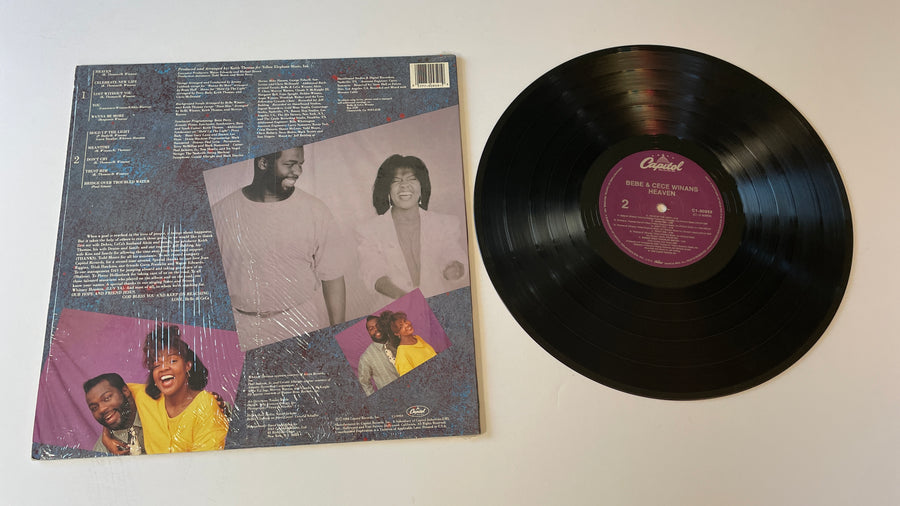 Bebe & Cece Winans Heaven Used Vinyl LP VG+\VG+
