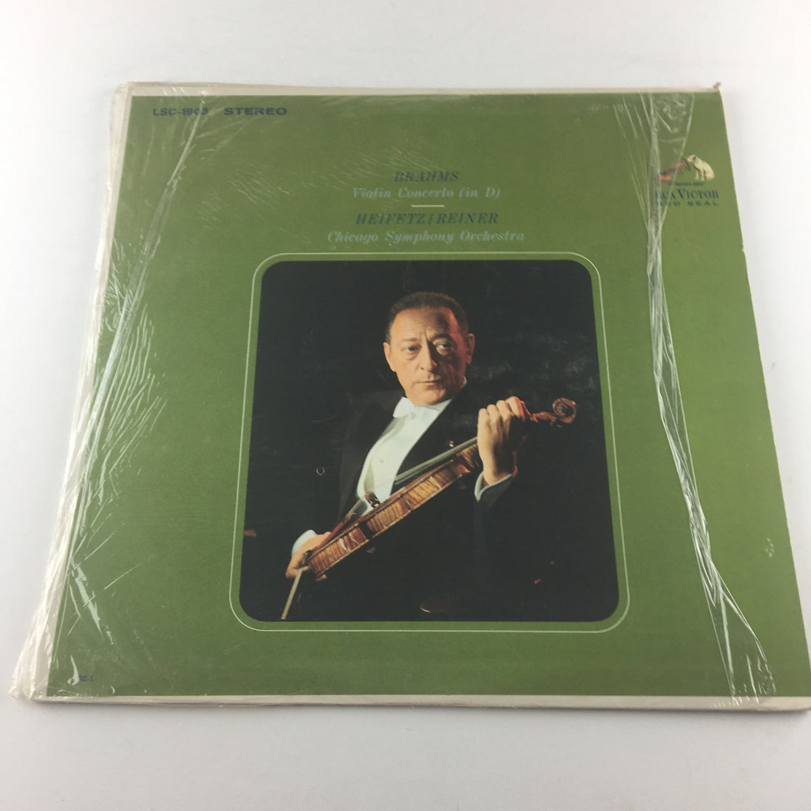 Heifetz Reiner Brahms - Violin Concerto (In D) Used Vinyl LP VG+\VG+