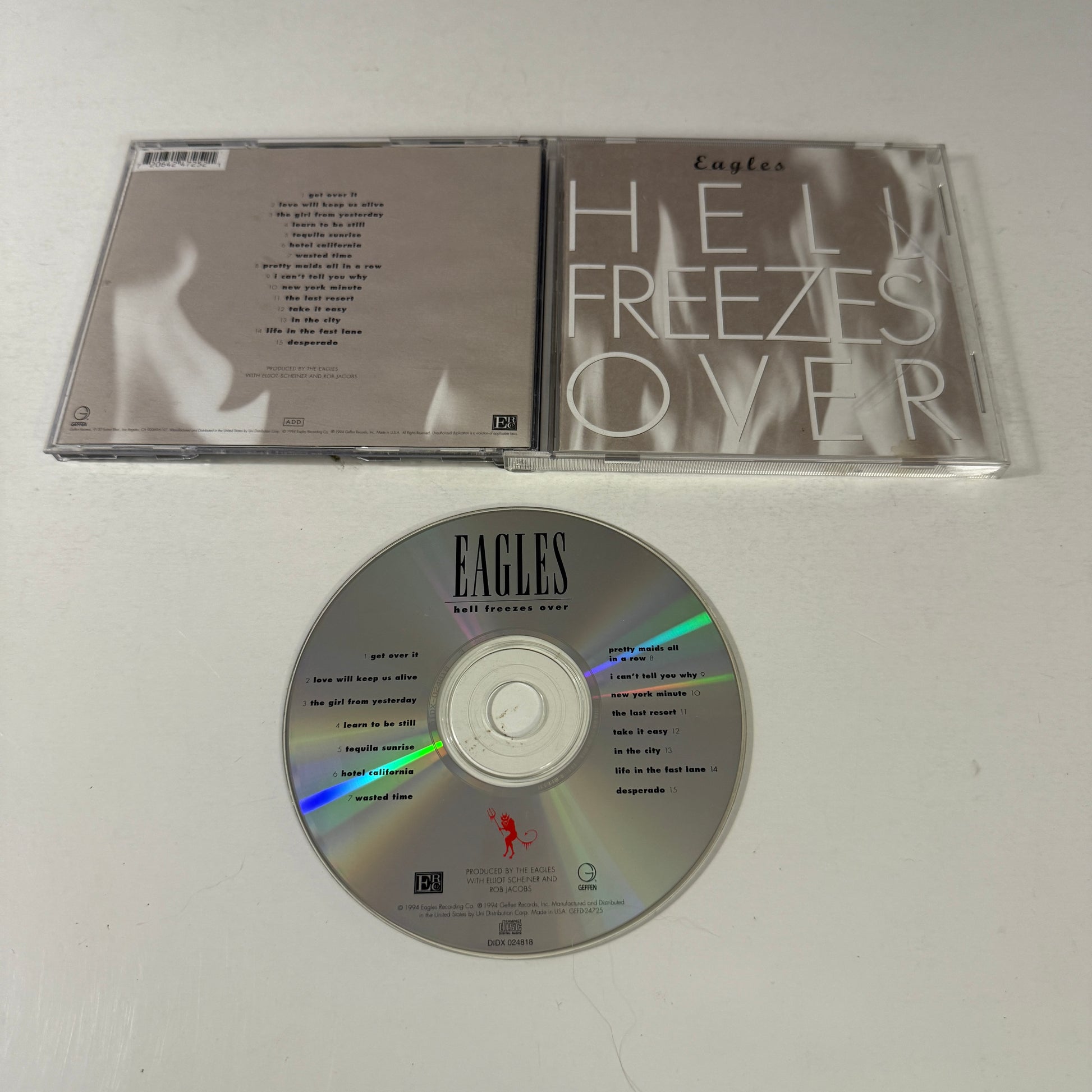 Eagles Hell Freezes Over Used CD VG\VG