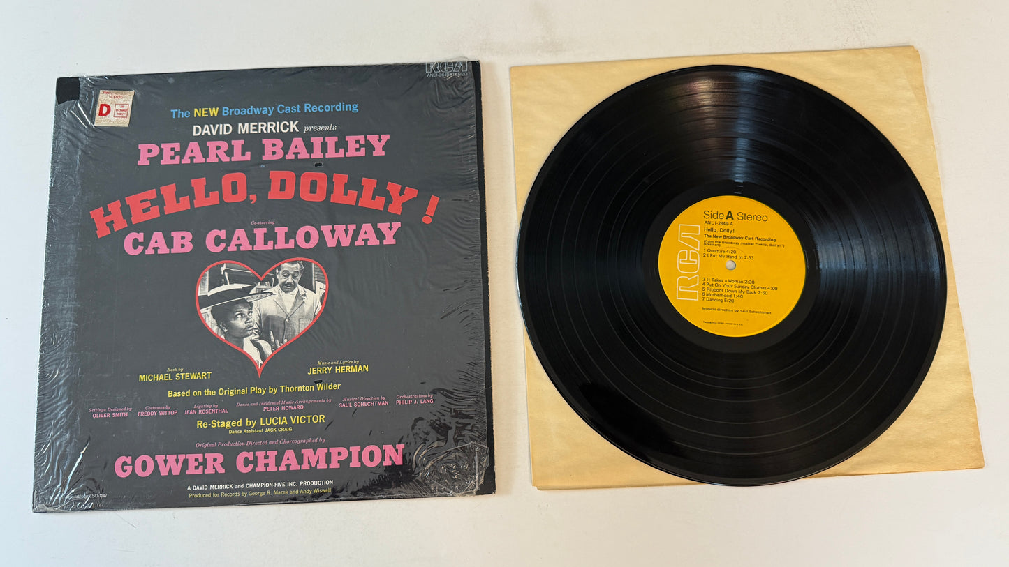 David Merrick Hello, Dolly! Used Vinyl LP VG+\VG+