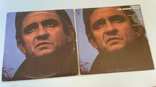 Johnny Cash Hello, I'm Johnny Cash Used Vinyl LP VG+\G+