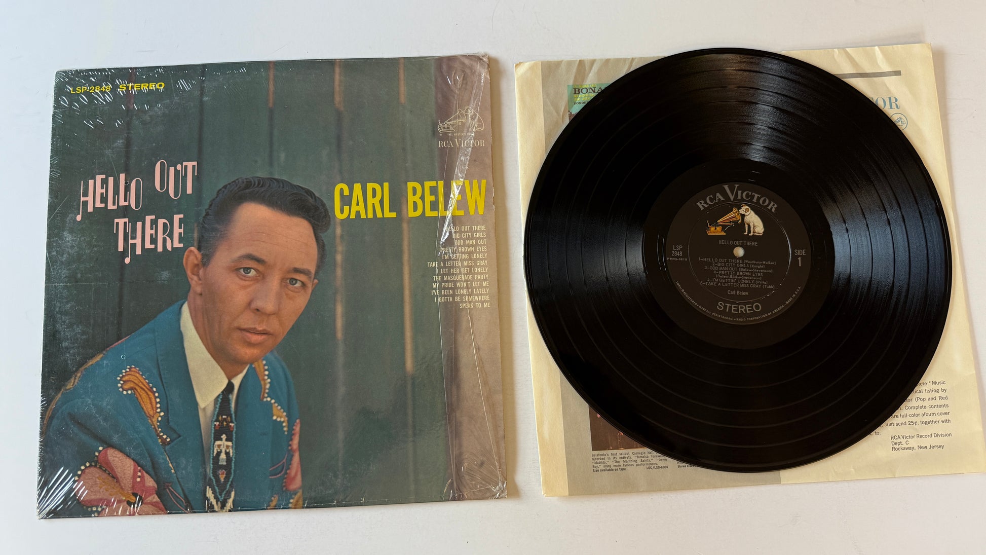 Carl Belew Hello Out There Used Vinyl LP VG+\VG+