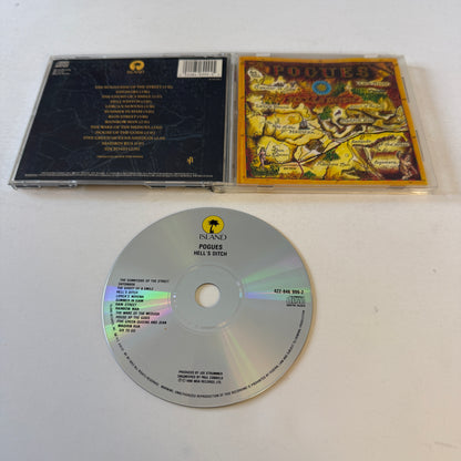 The Pogues Hell's Ditch Used CD VG+\VG+