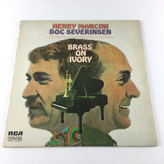 Henry Mancini & Doc Severinsen Brass On Ivory Used Vinyl LP VG+\VG