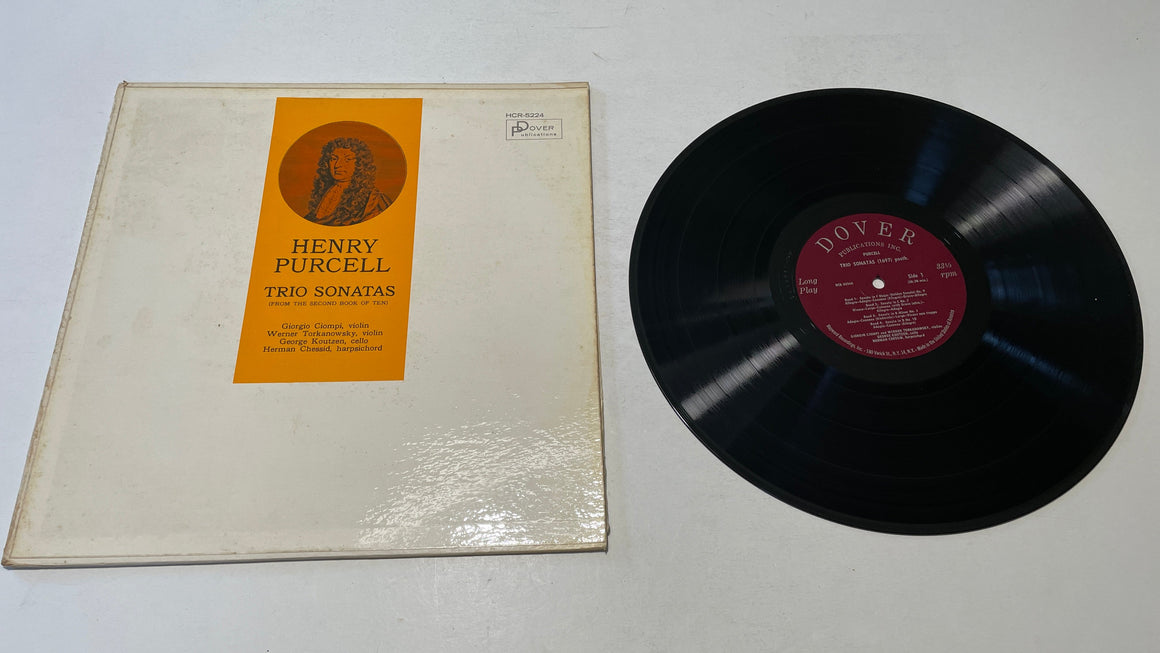 Henry Purcell Trio Sonatas Used Vinyl LP VG+\VG