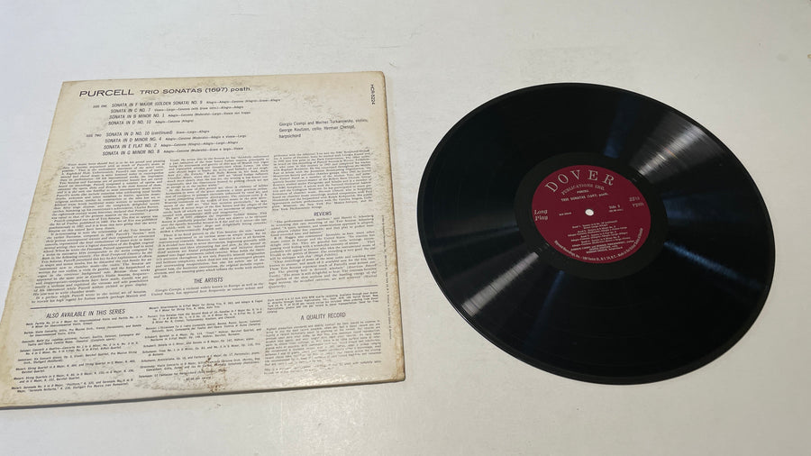 Henry Purcell Trio Sonatas Used Vinyl LP VG+\VG