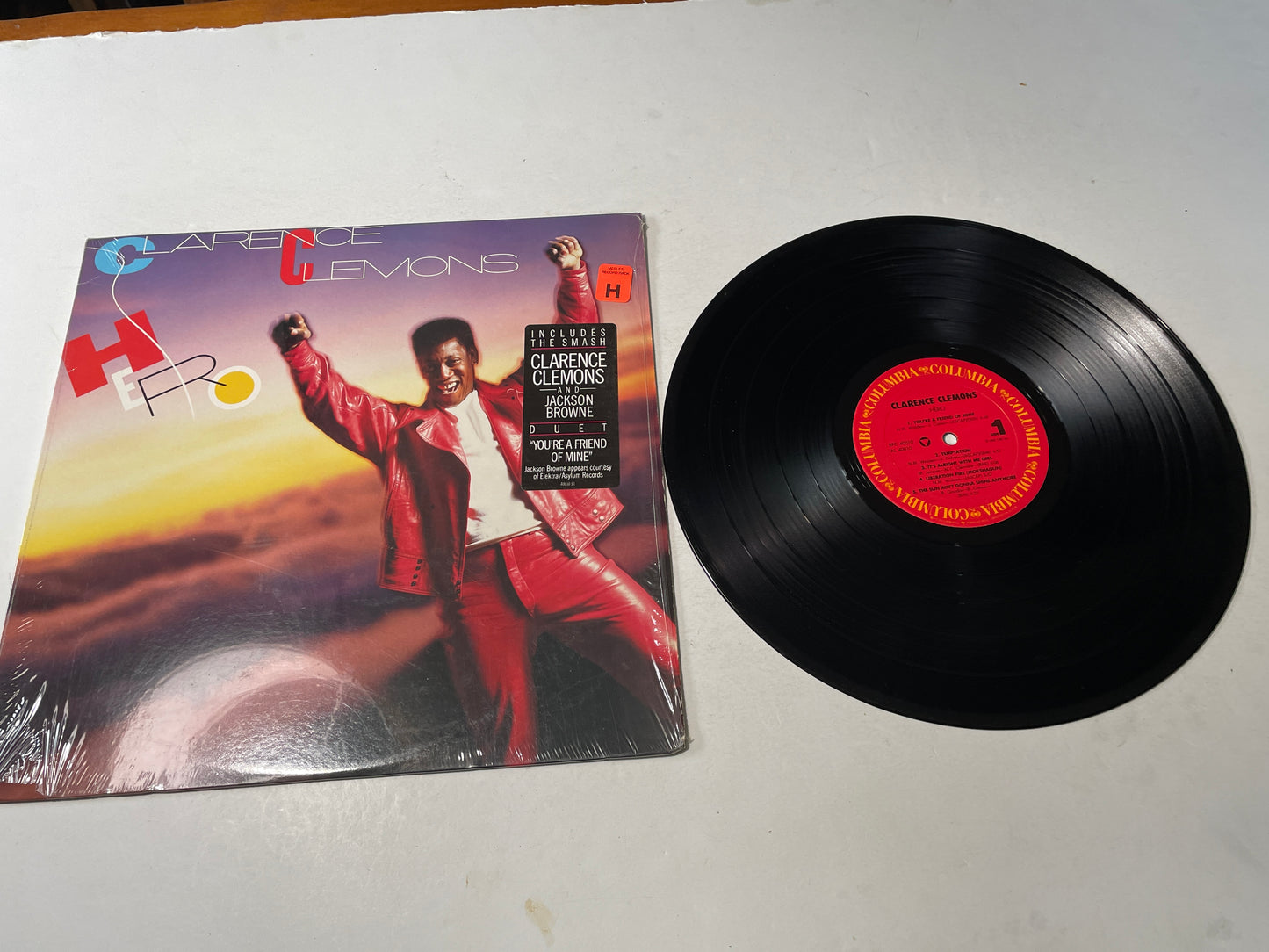 Clarence Clemons Hero Used Vinyl LP VG+\VG+