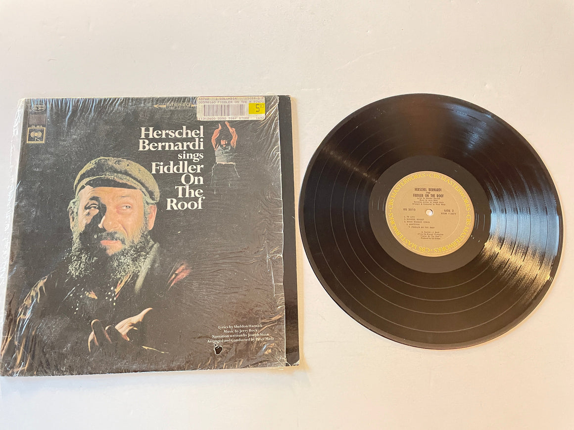 Herschel Bernardi Herschel Bernardi Sings Fiddler On The Roof Used Vinyl LP VG\VG