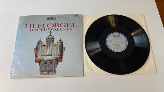 Johann Sebastian Bach Hi-Fi Orgel Used Vinyl LP VG+\G+
