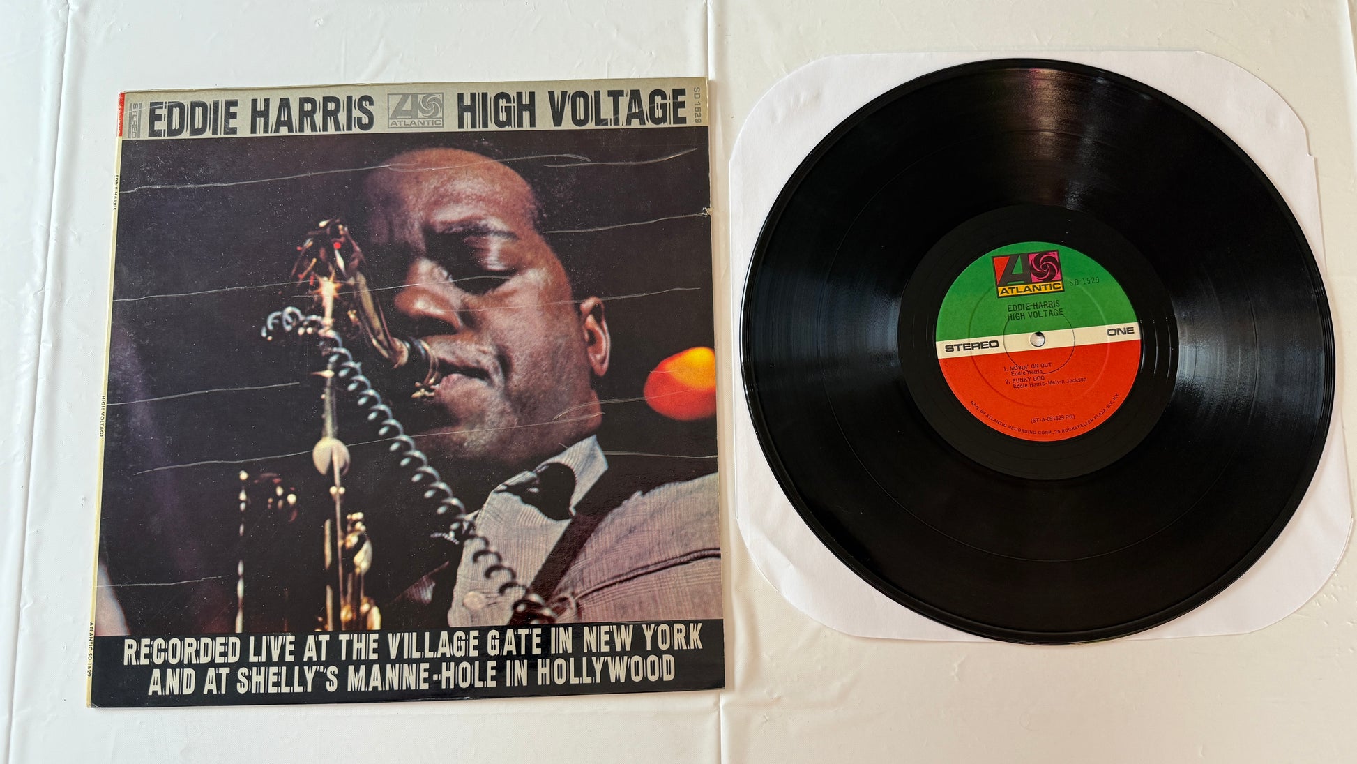 Eddie Harris High Voltage Used Vinyl LP VG\VG