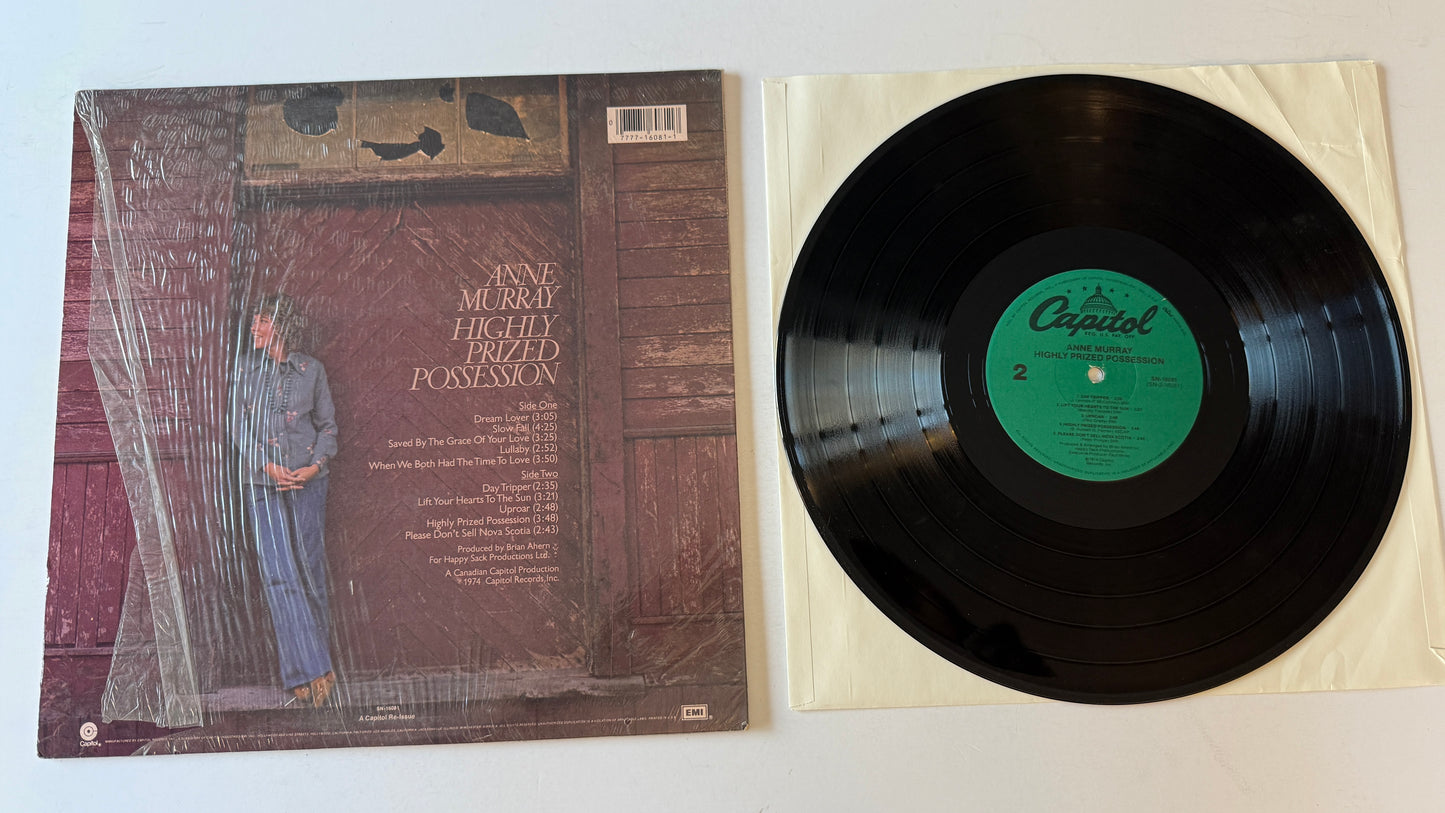 Anne Murray Highly Prized Possession Used Vinyl LP VG+\VG+