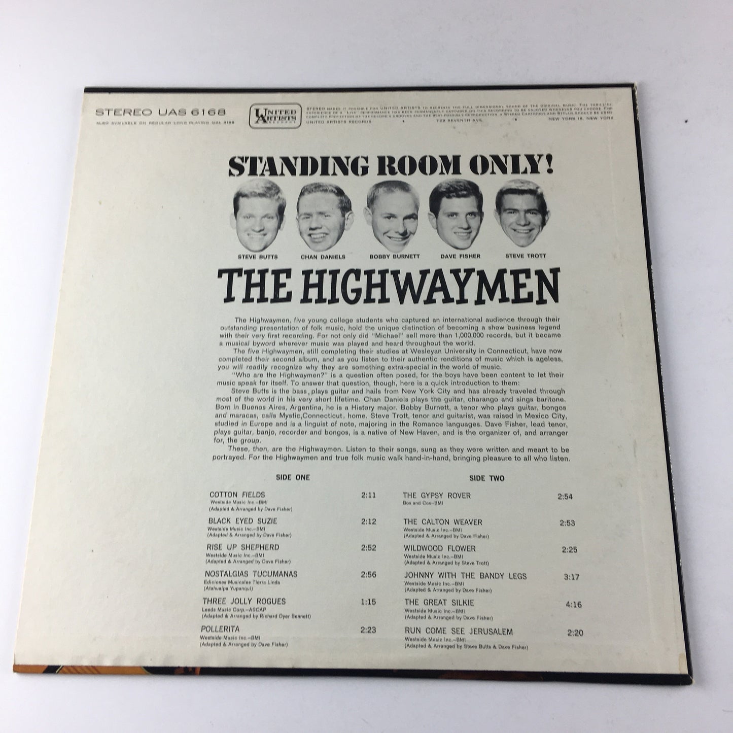 Highwaymen Standing Room Only! Used Vinyl LP VG\VG