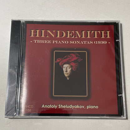 Hindemith The 3 Piano Sonatas New Sealed CD M\M