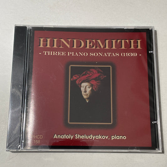 Hindemith The 3 Piano Sonatas New Sealed CD M\M