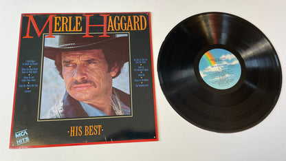 Merle Haggard His Best Used Vinyl LP VG+\VG+