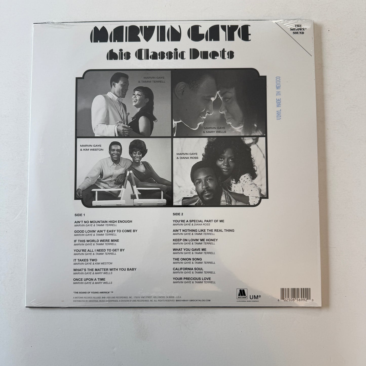 Marvin Gaye His Classic Duets New Vinyl LP M\M