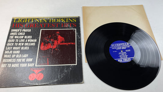 Lightnin' Hopkins His Greatest Hits Used Vinyl LP VG+\G+