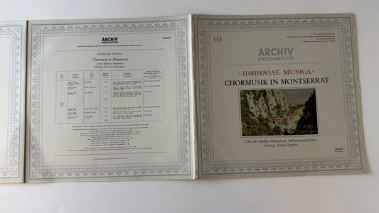 Escolania & Capella De Música Montserrat "Hispaniae Musica" - Chormusik In Montserrat Used Vinyl LP VG+\VG+