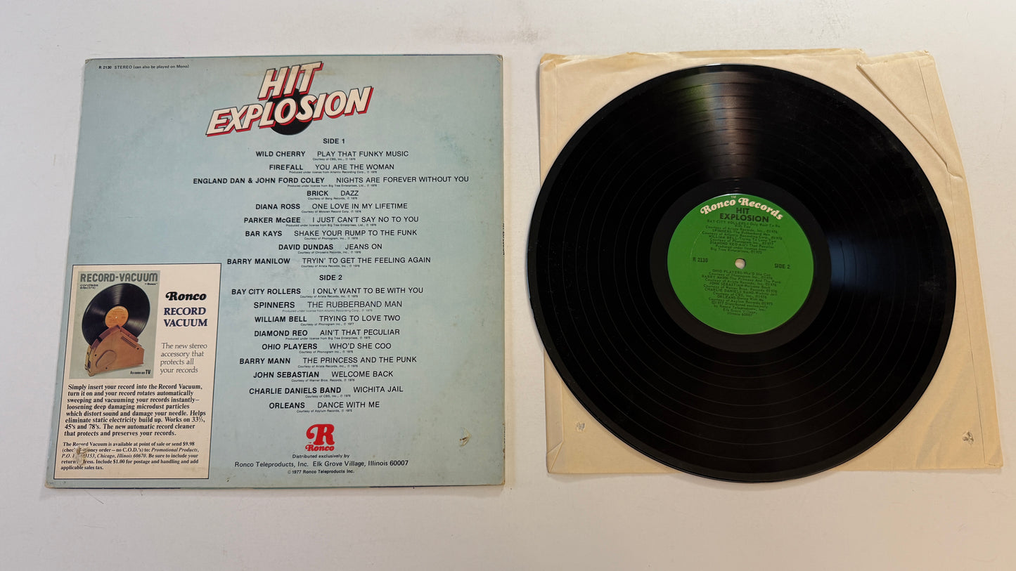 Various Hit Explosion Used Vinyl LP VG+\VG