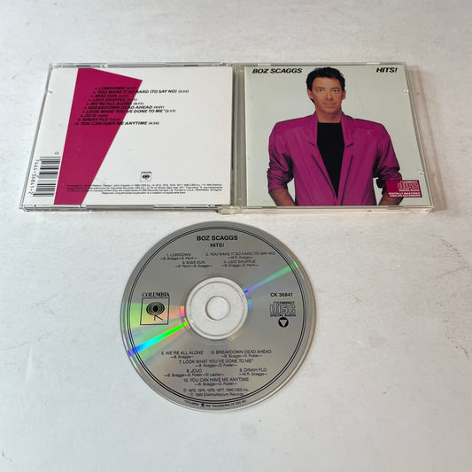 Boz Scaggs Hits! Used CD VG+\VG+