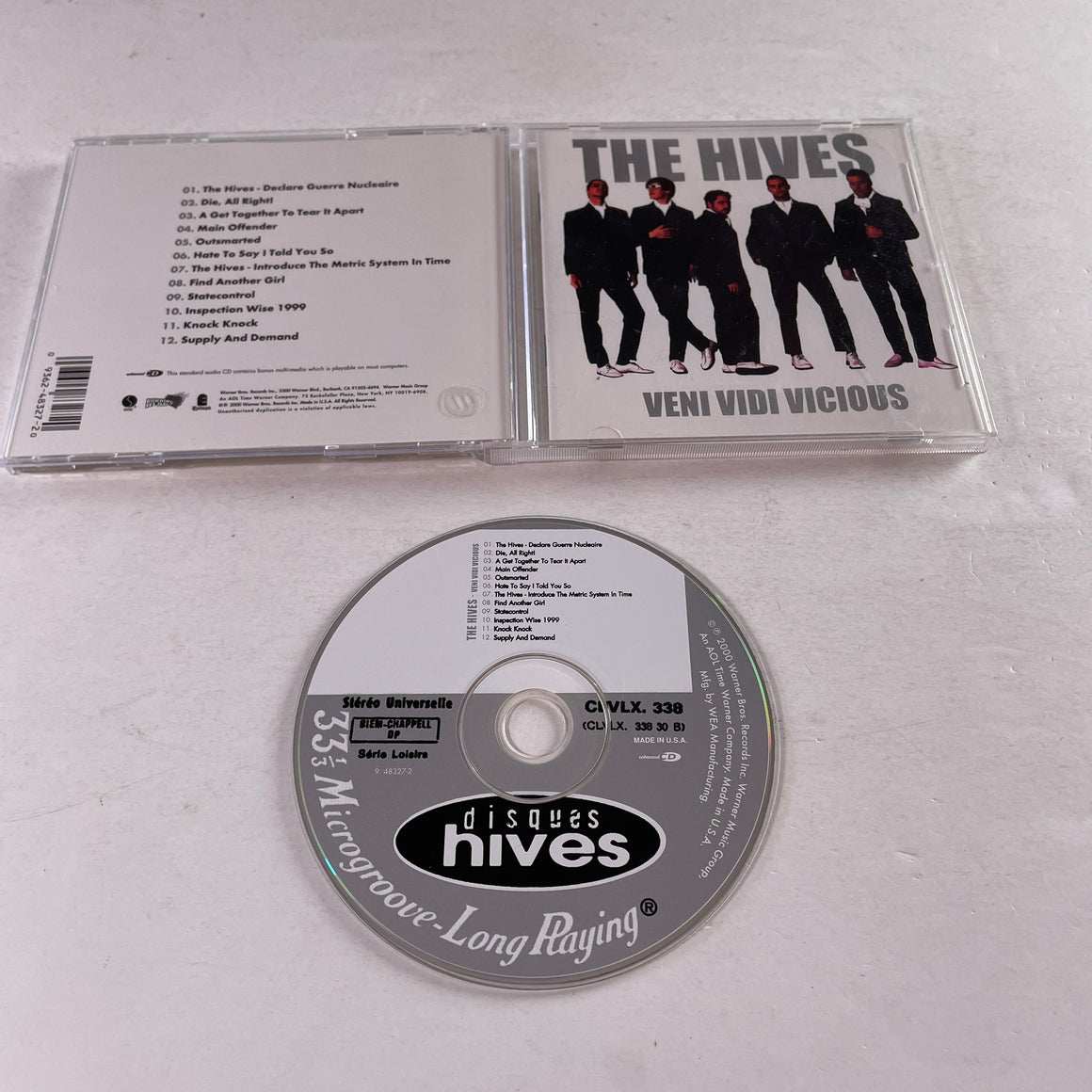 Hives, The Veni Vidi Vicious Used CD VG+\VG+
