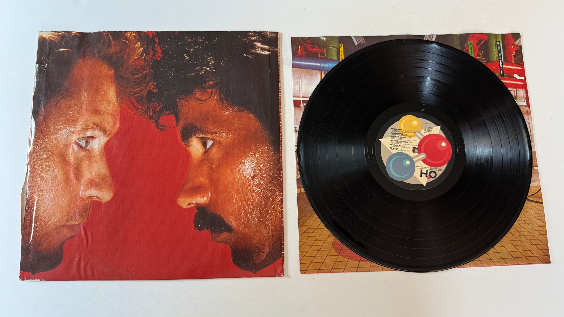 Daryl Hall & John Oates H₂O Used Vinyl LP VG+\G+