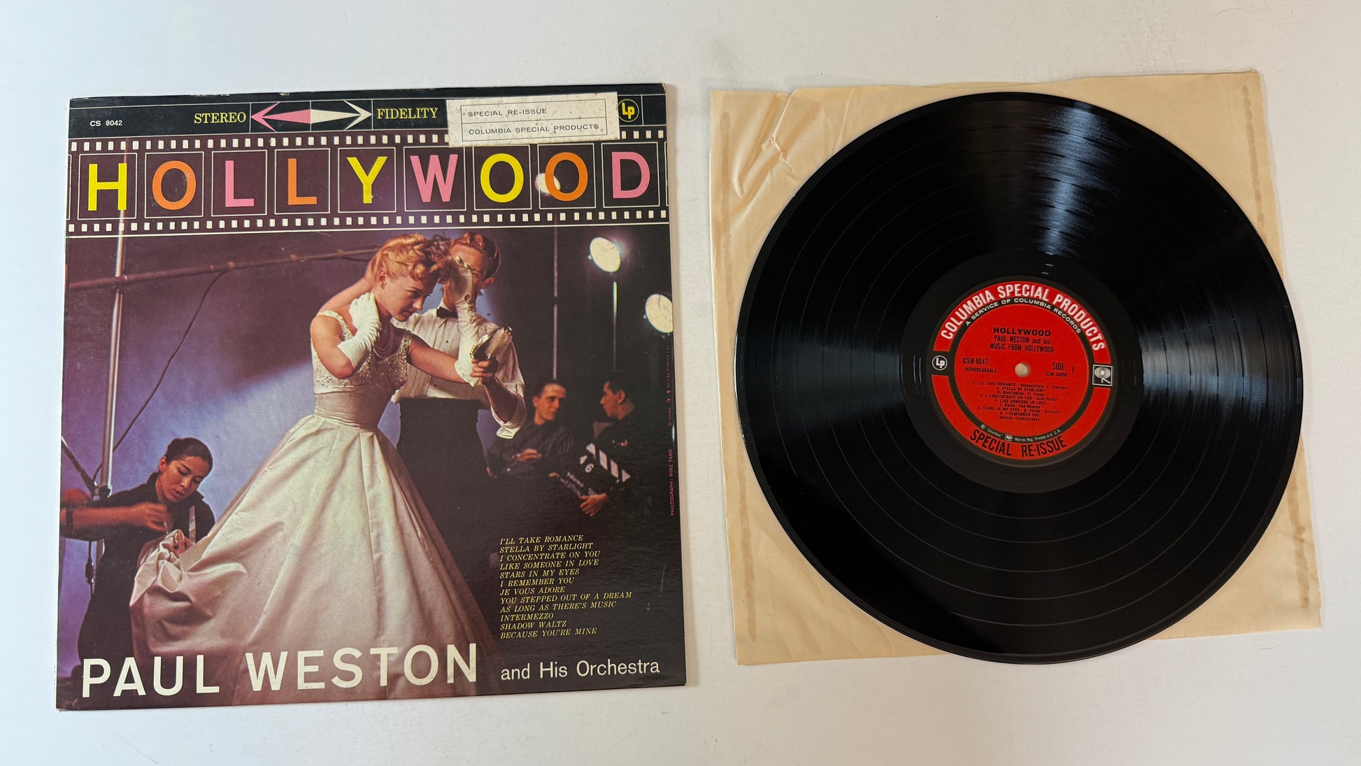Paul Weston And His Orchestra Hollywood Used Vinyl LP VG+\VG+