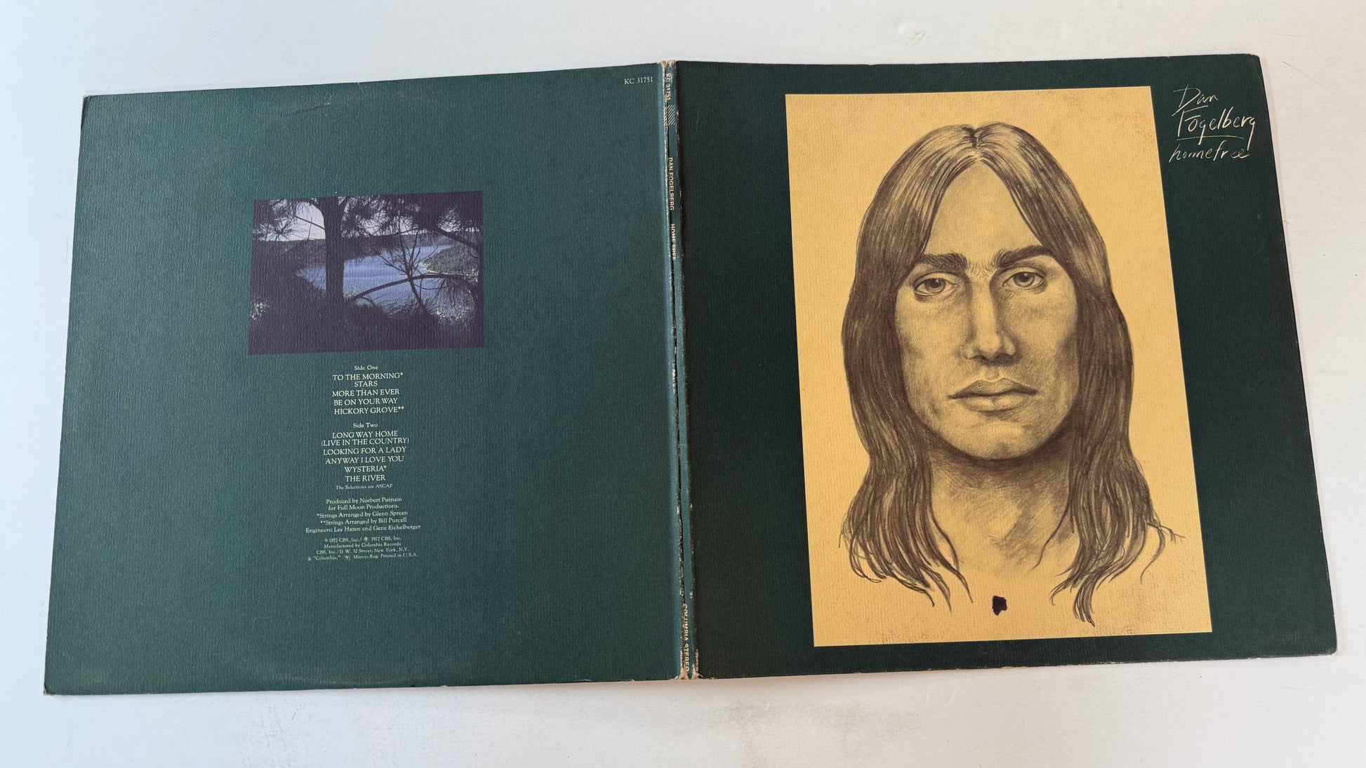 Dan Fogelberg Home Free Used Vinyl LP VG+\VG