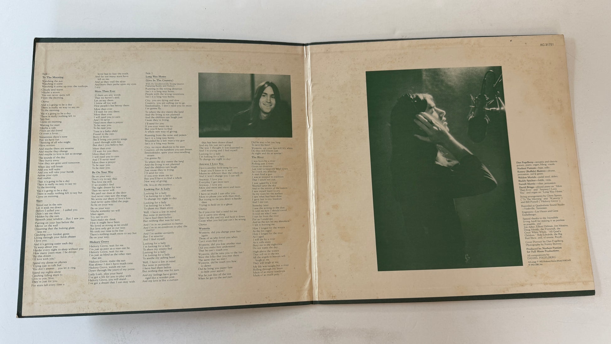 Dan Fogelberg Home Free Used Vinyl LP VG+\VG