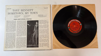 Tony Bennett Hometown, My Town Used Vinyl LP VG+\VG