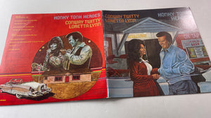 Conway Twitty & Loretta Lynn Honky Tonk Heroes Used Vinyl LP VG+\VG