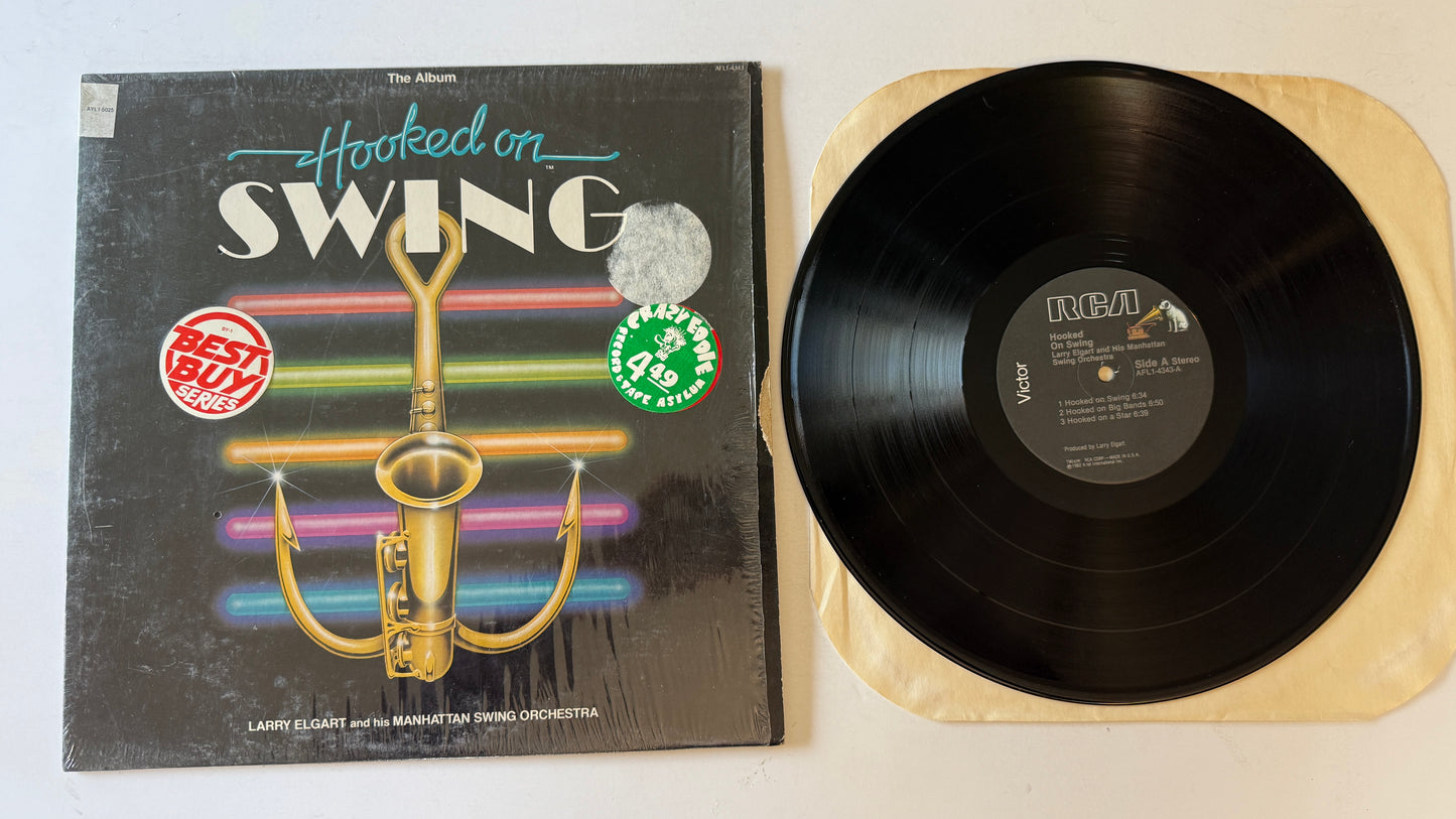 Larry Elgart And His Manhattan Swing Orchestra Hooked On Swing Used Vinyl LP VG+\VG