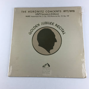 Horowitz - Liszt / Faure The Horowitz Concerts 1977/1978 (Golden Jubilee Recital) Used Vinyl LP M\VG+