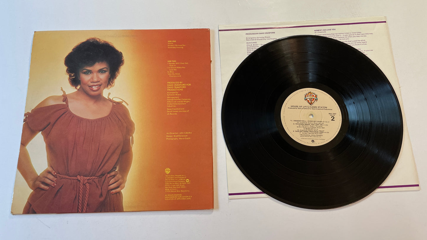 Candi Staton House Of Love Used Vinyl LP VG\VG+