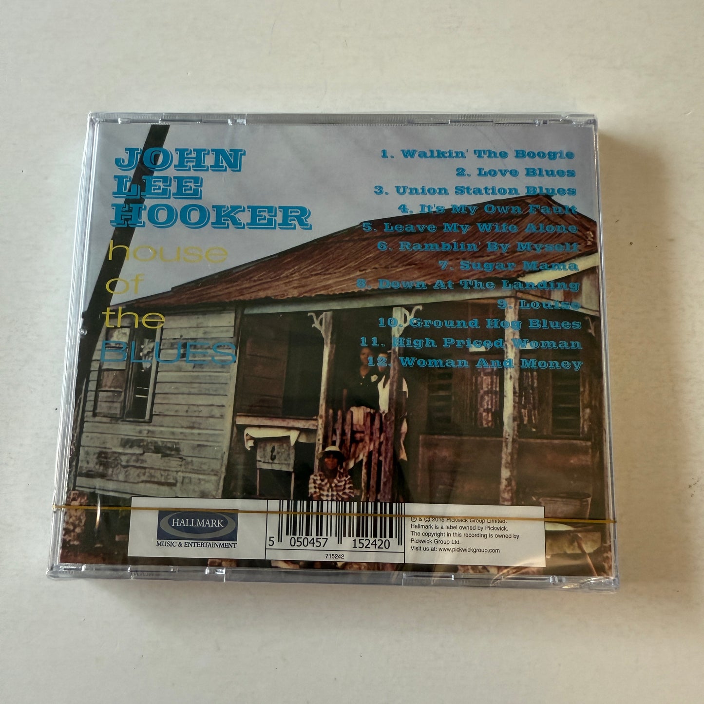 John Lee Hooker House Of The Blues New Sealed CD M\M