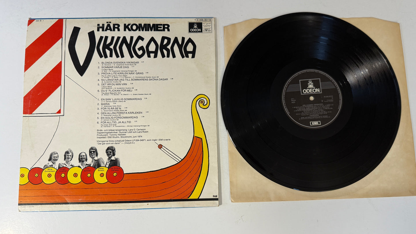 Vikingarna Här Kommer Vikingarna Used Vinyl LP VG+\VG