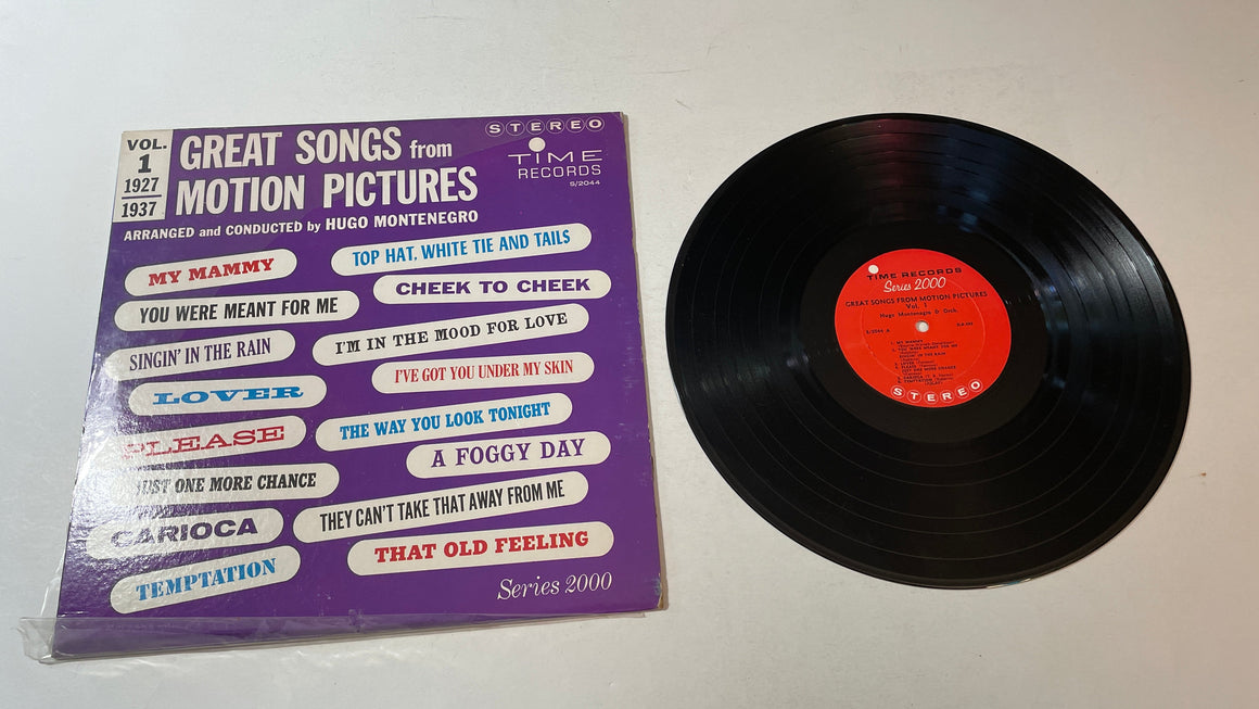 Hugo Montenegro Great Songs From Motion Pictures Vol. 1 Used Vinyl LP VG+\VG+