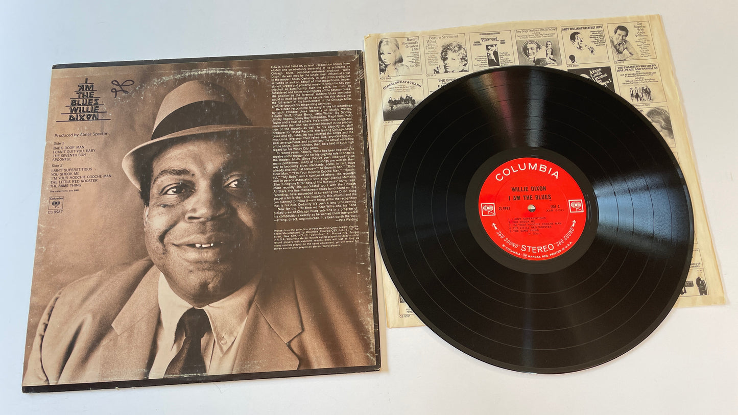 Willie Dixon I Am The Blues Used Vinyl LP VG+\G+