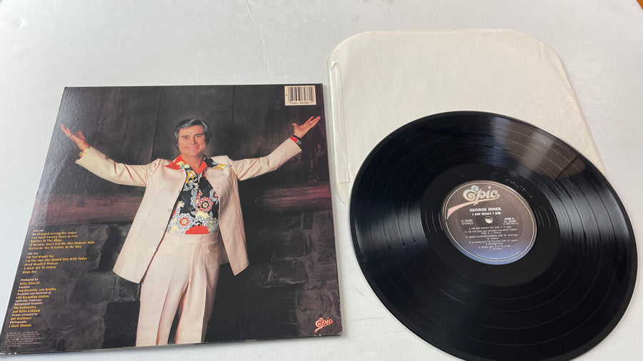 George Jones I Am What I Am Used Vinyl LP VG+\VG+