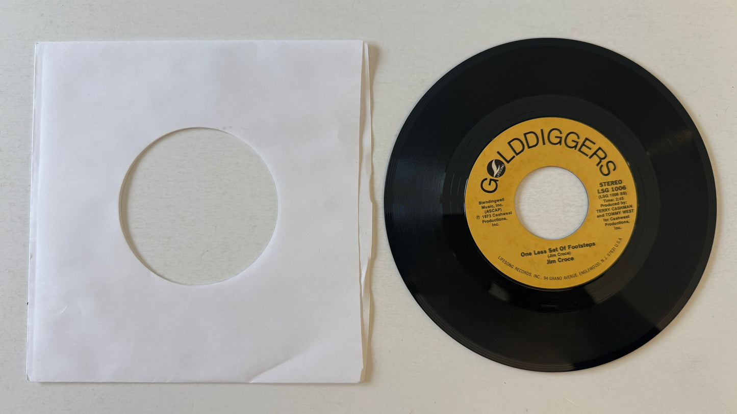 Jim Croce I Got A Name / Age Used 45 RPM 7" Vinyl VG+\