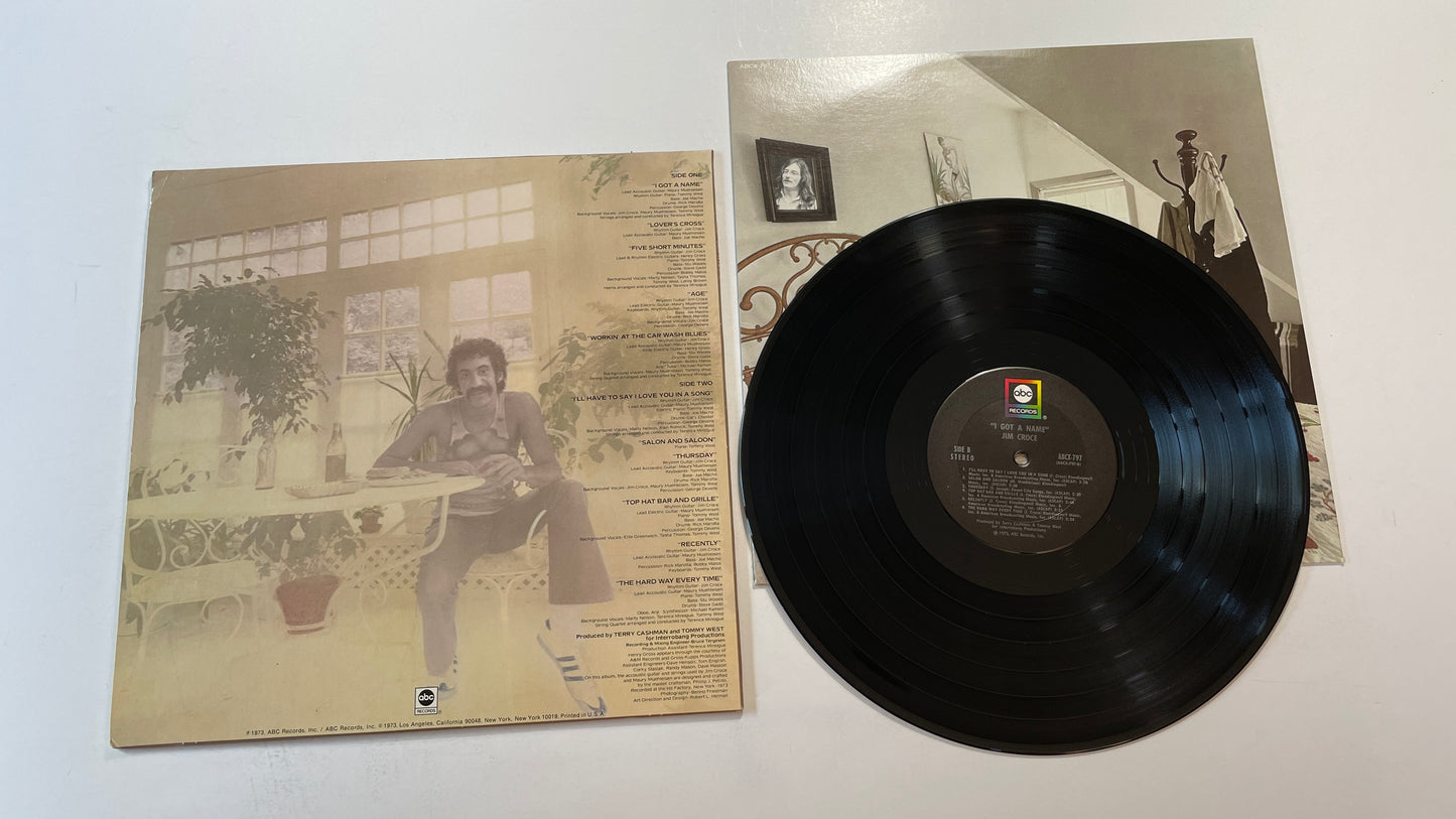 Jim Croce I Got A Name Used Vinyl LP VG+\VG+